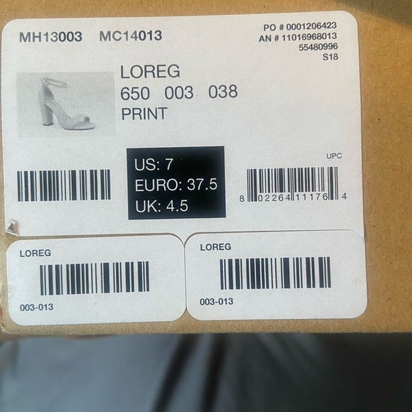 Glittery Rose Gold heels. - Picture 4 of 5